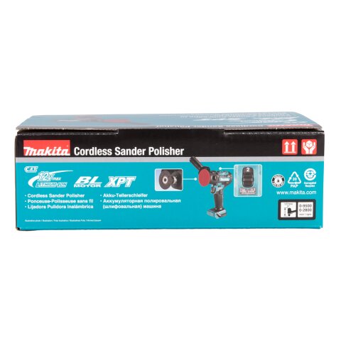 Makita PV301DZ Akku-Schleifer und -Polierer 12V max. (ohne Akku, ohne Ladegerät) EN