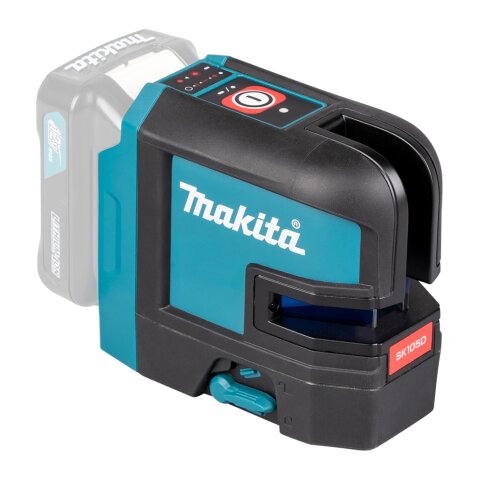 Makita SK105DZ Akku-Kreuz Linienlaser rot 12V max.  (ohne Akku, ohne Ladegerät)