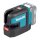 Makita SK105DZ Akku-Kreuz Linienlaser rot 12V max.  (ohne Akku, ohne Ladegerät)