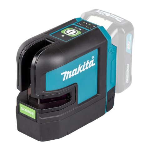 Makita SK105GDZ Akku-Kreuz Linienlaser gr&uuml;n 12V max....
