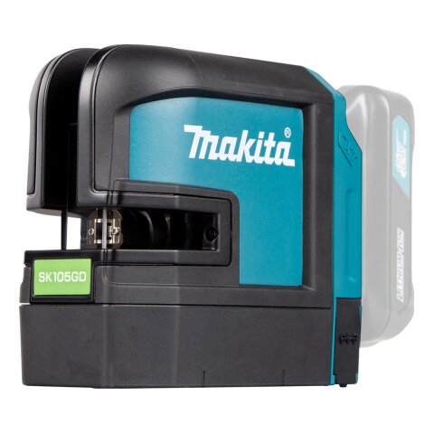 Makita SK105GDZ Akku-Kreuz Linienlaser grün 12V max.  (ohne Akku, ohne Ladegerät) EN