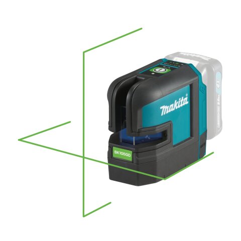 Makita SK105GDZ Akku-Kreuz Linienlaser grün 12V max.  (ohne Akku, ohne Ladegerät) EN