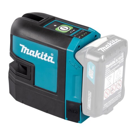 Makita SK105GDZ Akku-Kreuz Linienlaser grün 12V max.  (ohne Akku, ohne Ladegerät) EN