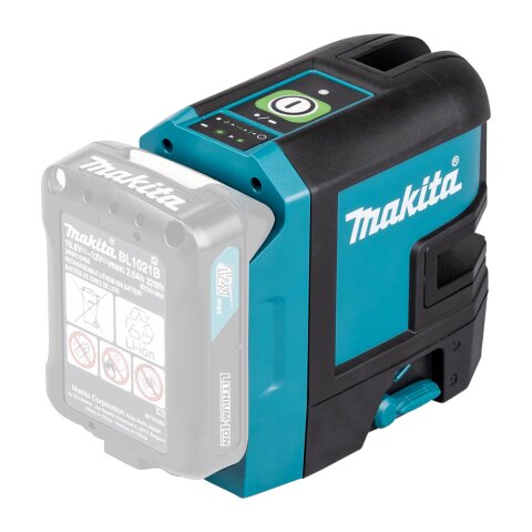 Makita SK105GDZ Akku-Kreuz Linienlaser grün 12V max.  (ohne Akku, ohne Ladegerät) EN