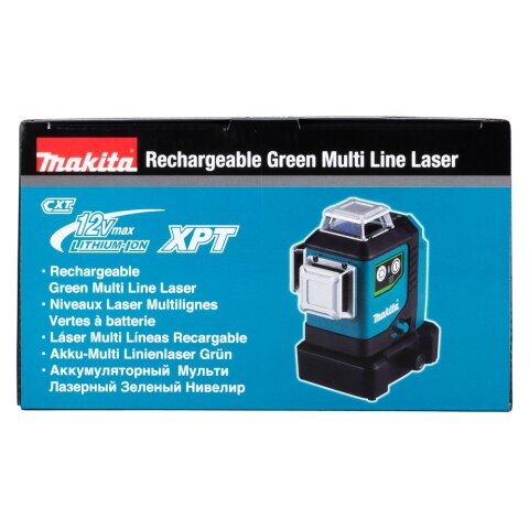 Makita SK700GD Akku-Multi Linienlaser Grün 12V max. (ohne Akku, ohne Ladegerät) in Transporttasche EN