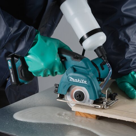 Makita CC301DSMJ Akku-Glas und Fliesenschneider 12V max.  / 4,0 Ah, 2 Akkus + Ladegerät im MAKPAC EN