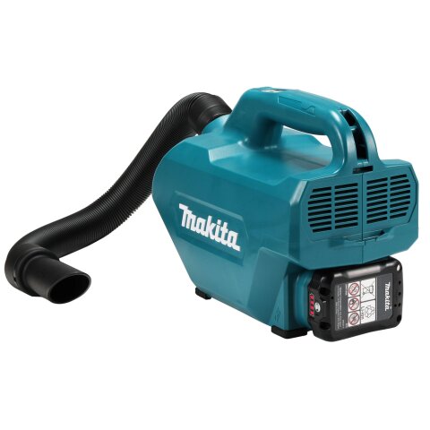 Makita CL121DSA Akku-Staubsauger 12V max. / 2,0 Ah, 1...