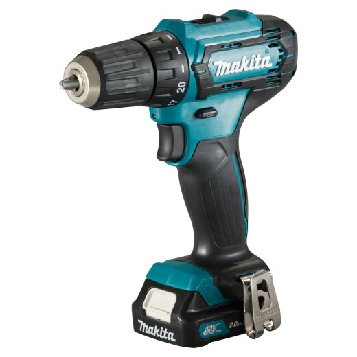 Makita DF333DSAE Akku-Bohrschrauber 12V max. / 2,0 Ah, 2 Akkus + Ladegerät im Transportkoffer