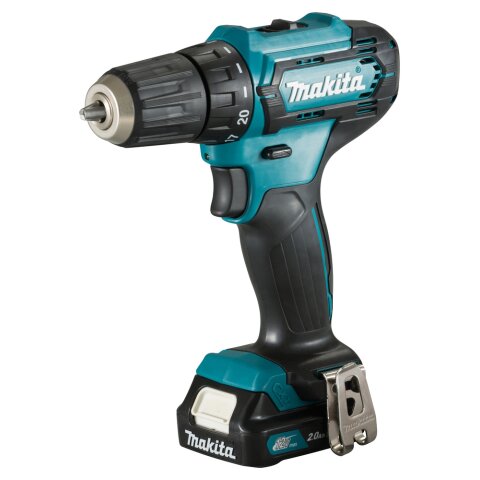 Makita DF333DSAE Akku-Bohrschrauber 12V max. / 2,0 Ah, 2...