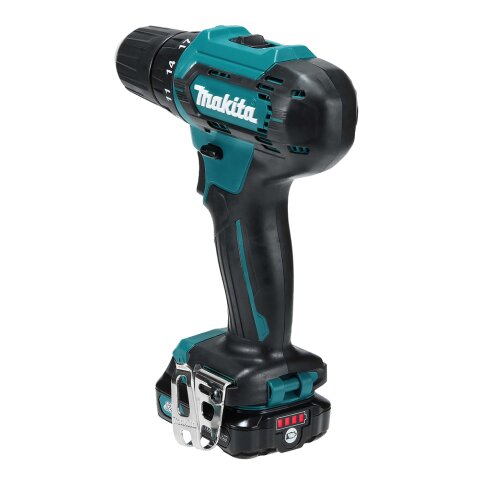 Makita DF333DSAE Akku-Bohrschrauber 12V max. / 2,0 Ah, 2 Akkus + Ladegerät im Transportkoffer
