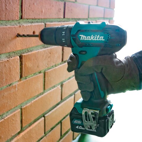 Makita HP333DSAX1 Akku-Schlagbohrschrauber 12V max. / 2,0 Ah, 2 Akkus + Ladegerät in Transportkoffer