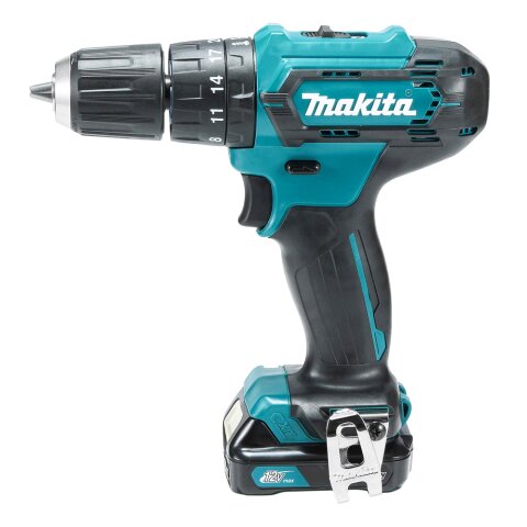 Makita HP333DSAX1 Akku-Schlagbohrschrauber 12V max. / 2,0 Ah, 2 Akkus + Ladegerät in Transportkoffer