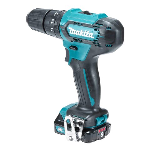 Makita HP333DSAX1 Akku-Schlagbohrschrauber 12V max. / 2,0 Ah, 2 Akkus + Ladegerät in Transportkoffer