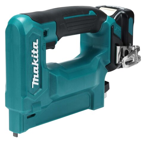 Makita ST113DSMJ Akku-Tacker 12V max. / 4,0 Ah, 2 Akkus +...