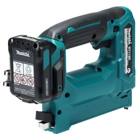 Makita ST113DSMJ Akku-Tacker 12V max. / 4,0 Ah, 2 Akkus + Ladegerät im MAKPAC EN