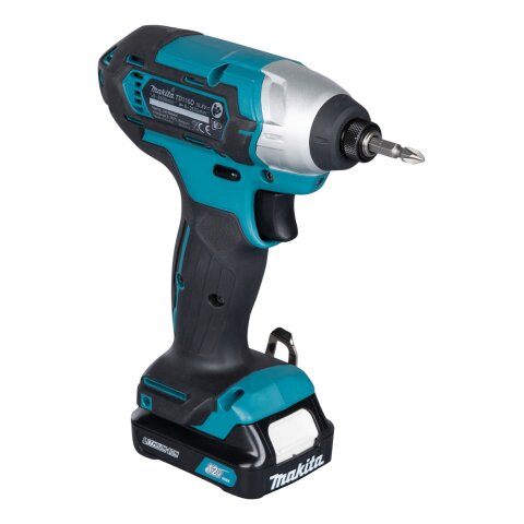 Makita TD110DSMJ Akku-Schlagschrauber 12V max. / 4,0 Ah, 2 Akkus + Ladegerät im MAKPAC EN