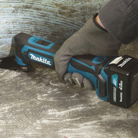 Makita TM30DSMJX5 Akku-Multifunktionswerkzeug 12V max. / 4,0 Ah, 2 Akkus, Ladegerät, MAKPAC + 41tlg. Zubehör-Set EN