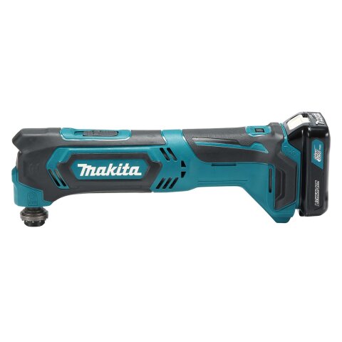 Makita TM30DSMJX5 Akku-Multifunktionswerkzeug 12V max. / 4,0 Ah, 2 Akkus, Ladegerät, MAKPAC + 41tlg. Zubehör-Set EN