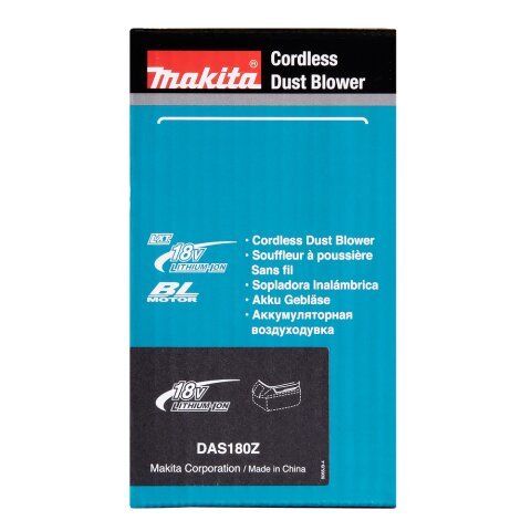 Makita DAS180Z Akku-Gebläse 18V (ohne Akkus, ohne Ladegerät)