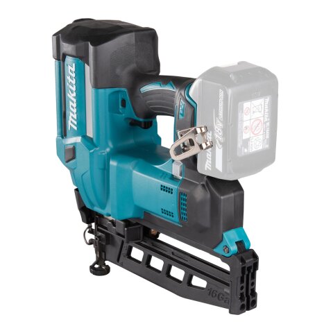 Makita DBN600Z Akku-Stauchkopfnagler 64 mm 18V (ohne Akku, ohne Ladegerät) EN