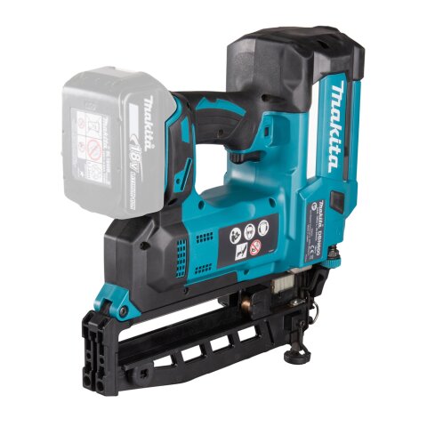 Makita DBN600Z Akku-Stauchkopfnagler 64 mm 18V (ohne Akku, ohne Ladegerät) EN