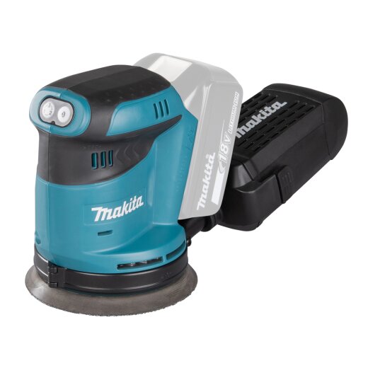 Makita DBO180Z Akku-Exzenterschleifer 18V (ohne Akku, ohne Ladegerät) EN