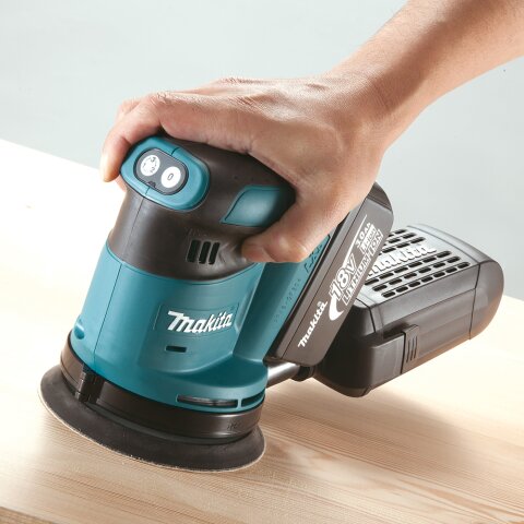 Makita DBO180Z Akku-Exzenterschleifer 18V (ohne Akku, ohne Ladegerät) EN