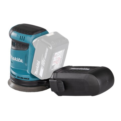 Makita DBO180Z Akku-Exzenterschleifer 18V (ohne Akku, ohne Ladegerät) EN