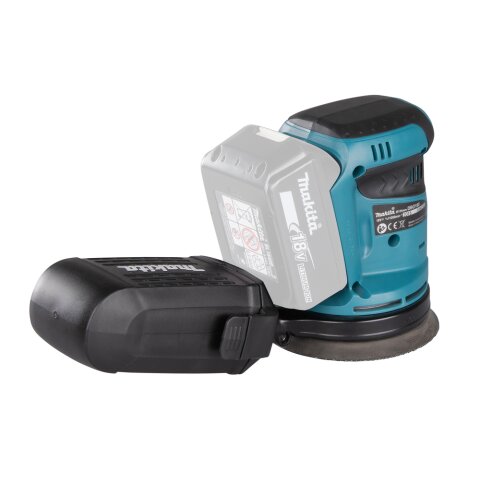 Makita DBO180Z Akku-Exzenterschleifer 18V (ohne Akku, ohne Ladegerät) EN