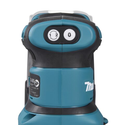 Makita DBO480Z  Akku-Schwingschleifer 18V (ohne Akku, ohne Ladegerät) EN