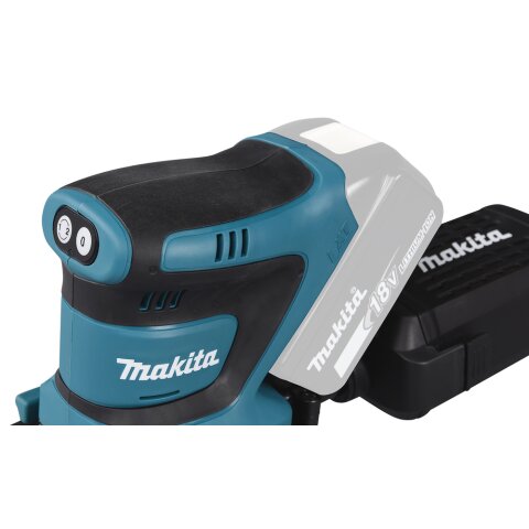 Makita DBO480Z  Akku-Schwingschleifer 18V (ohne Akku, ohne Ladegerät) EN