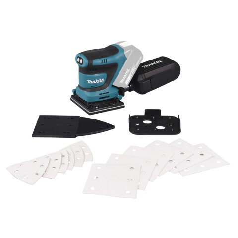 Makita DBO480Z  Akku-Schwingschleifer 18V (ohne Akku, ohne Ladegerät) EN
