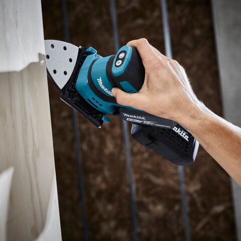 Makita DBO480Z  Akku-Schwingschleifer 18V (ohne Akku, ohne Ladegerät) EN