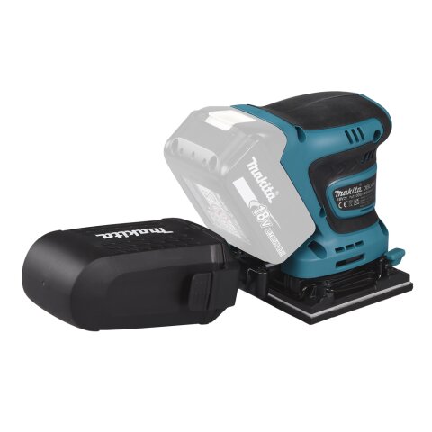 Makita DBO480Z  Akku-Schwingschleifer 18V (ohne Akku, ohne Ladegerät) EN