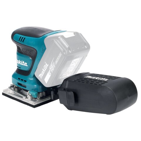 Makita DBO484Z  Akku-Schwingschleifer 18V (ohne Akku, ohne Ladegerät) EN