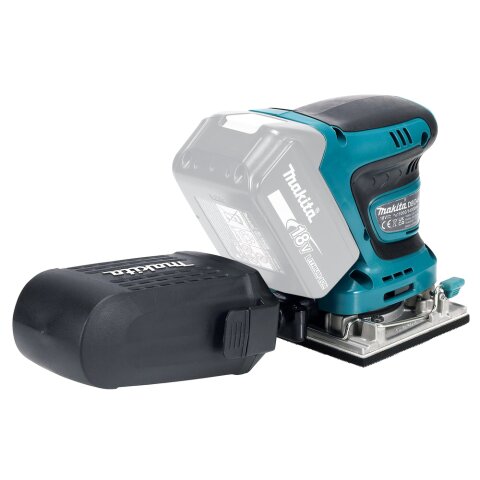 Makita DBO484Z  Akku-Schwingschleifer 18V (ohne Akku, ohne Ladegerät) EN