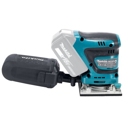 Makita DBO484Z  Akku-Schwingschleifer 18V (ohne Akku, ohne Ladegerät) EN