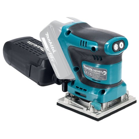 Makita DBO484Z  Akku-Schwingschleifer 18V (ohne Akku, ohne Ladegerät) EN