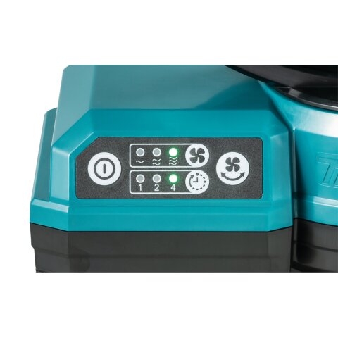 Makita DCF203Z Akku-Lüfter 18V / 230V (ohne Akku, ohne Ladegerät, ohne Netzteil)