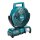 Makita DCF203Z Akku-Lüfter 18V / 230V (ohne Akku, ohne Ladegerät, ohne Netzteil)