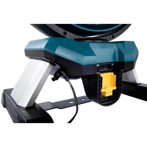 Makita DCF301Z Akku-Lüfter 18V / 230V (ohne Akku, ohne Ladegerät, ohne Netzteil)