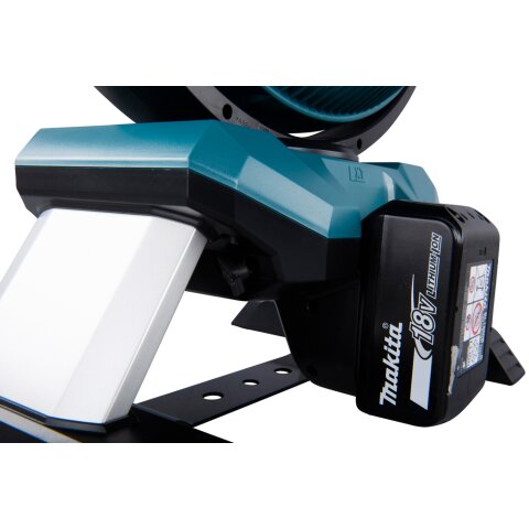 Makita DCF301Z Akku-Lüfter 18V / 230V (ohne Akku, ohne Ladegerät, ohne Netzteil)
