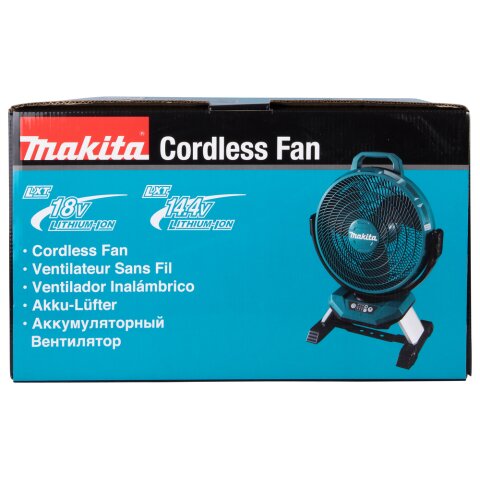 Makita DCF301Z Akku-Lüfter 18V / 230V (ohne Akku, ohne Ladegerät, ohne Netzteil)