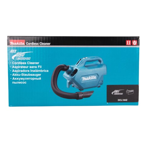 Makita DCL184Z Akku-Staubsauger 18V (ohne Akku, ohne Ladegerät)