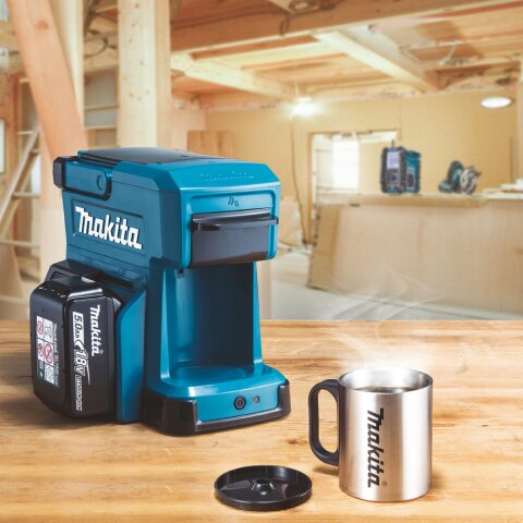 Makita DCM501Z Akku-Kaffeemaschine 18V (ohne Akku, ohne Ladegerät)