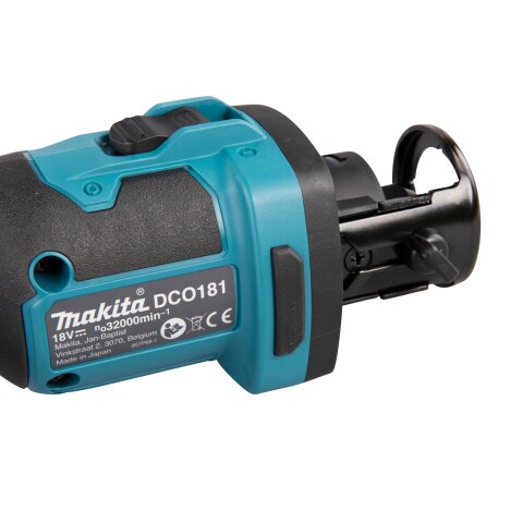 Makita DCO181Z Akku-Rotationsschneider 18V (ohne Akku, ohne Ladegerät) EN