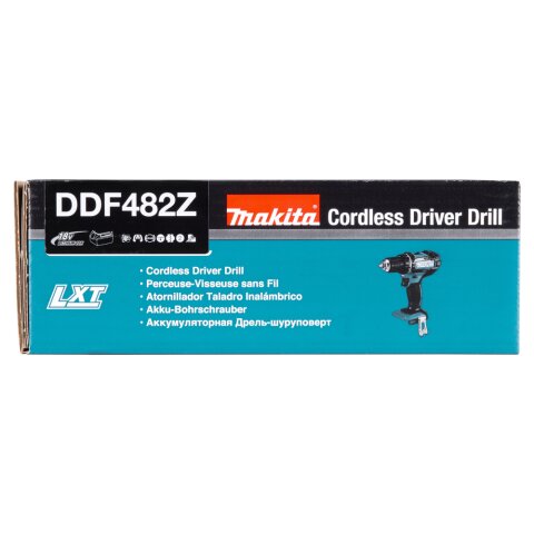Makita DDF482Z Akku-Bohrschrauber 18V (ohne Akku, ohne Ladegerät) EN