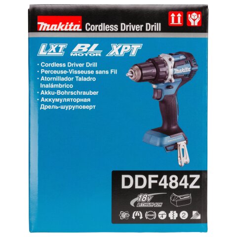 Makita DDF484Z Akku-Bohrschrauber 18V (ohne Akku, ohne Ladegerät)
