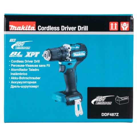 Makita DDF487Z Akku-Bohrschrauber 18V (ohne Akku, ohne Ladegerät) EN