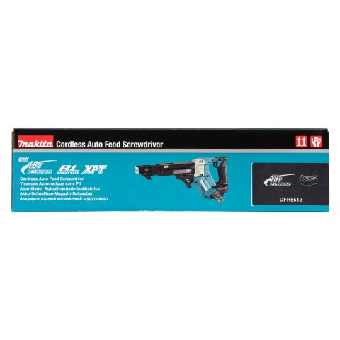 Makita DFR551Z Akku-Magazinschrauber 18V (ohne Akku, ohne Ladegerät)